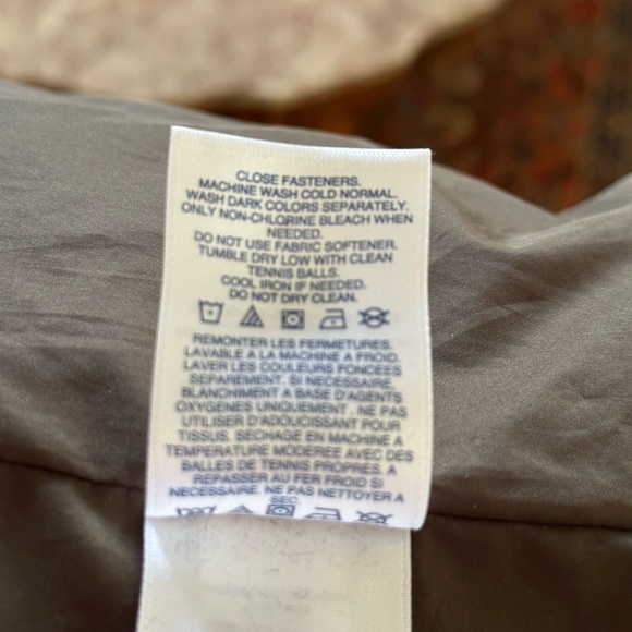 Lands' End Brown Quilted Long Puffer Jacket - Like New - Picture 16 of 16